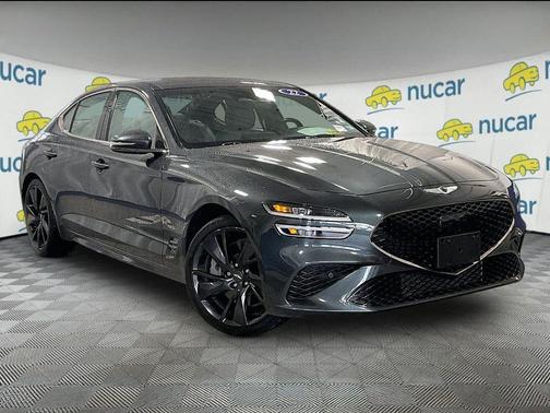 Black Forest Green 2022 Genesis G70 3.3T AWD