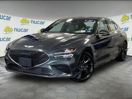 Black Forest Green 2022 Genesis G70 3.3T AWD
