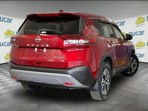 Scarlet Ember Tintcoat 2023 Nissan Rogue SV