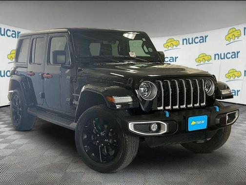 Black Clearcoat 2023 Jeep Wrangler 4xe Sahara