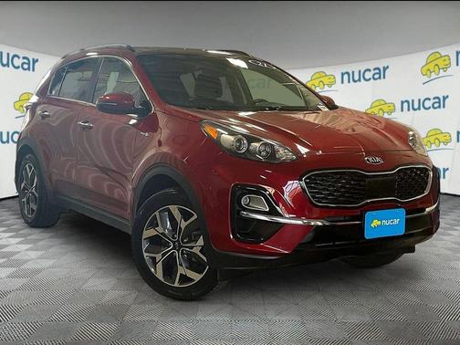 Hyper Red 2021 Kia Sportage EX