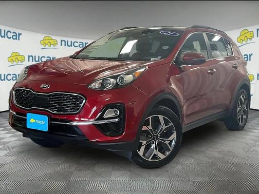 Hyper Red 2021 Kia Sportage EX