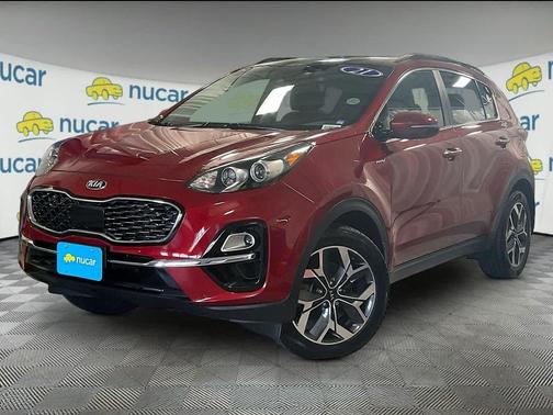 Hyper Red 2021 Kia Sportage EX
