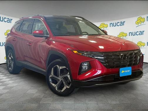 Calypso Red 2022 Hyundai TUCSON Limited
