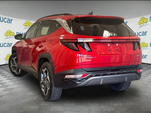 Calypso Red 2022 Hyundai TUCSON Limited
