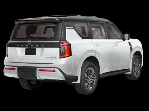 White 2026 Nissan Armada Platinum