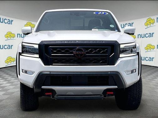 Glacier White 2023 Nissan Frontier PRO-4X