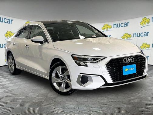 White 2024 Audi A3 Premium