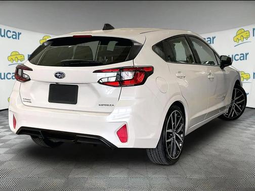 Crystal White Pearl 2025 Subaru Impreza Sport