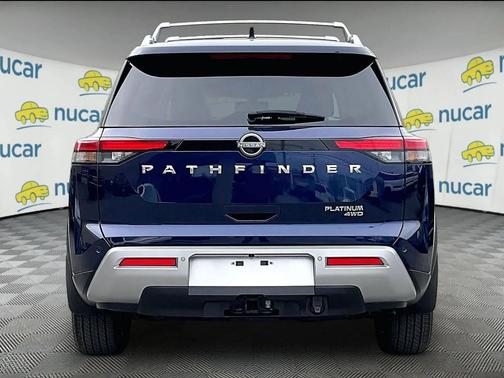 Deep Ocean Blue Pearl 2023 Nissan Pathfinder Platinum 4WD