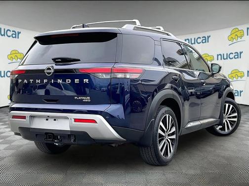 Deep Ocean Blue Pearl 2023 Nissan Pathfinder Platinum 4WD