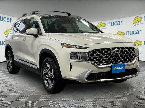 Quartz White 2022 Hyundai SANTA FE SEL 2.4