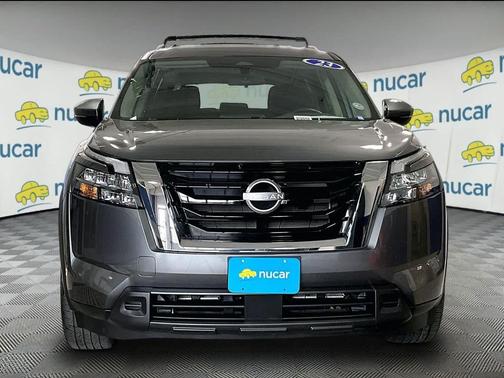 Gun Metallic 2023 Nissan Pathfinder SV 4WD