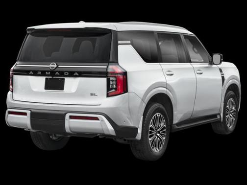 Aspen White Tricoat 2026 Nissan Armada SL