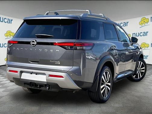 Gun Metallic 2025 Nissan Pathfinder Platinum 4WD