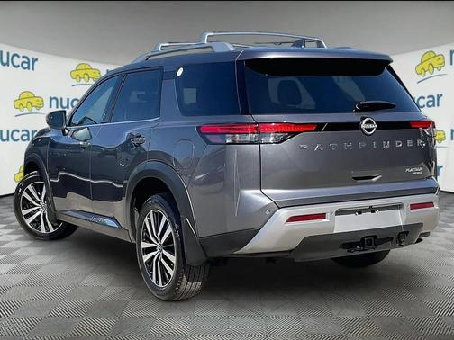 Gun Metallic 2025 Nissan Pathfinder Platinum 4WD