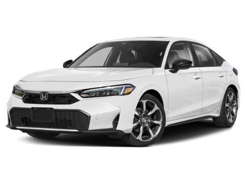 Solar Silver Metallic 2025 Honda Civic Hybrid Sport Touring