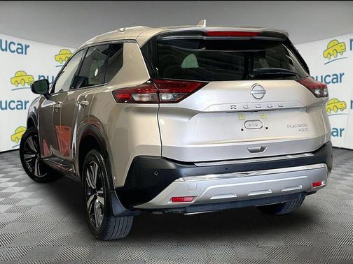 Gold 2023 Nissan Rogue Platinum