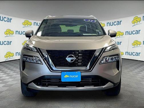 Gold 2023 Nissan Rogue Platinum