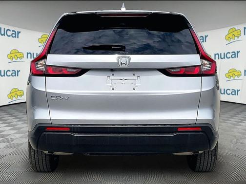 Solar Silver Metallic 2025 Honda CR-V EX AWD