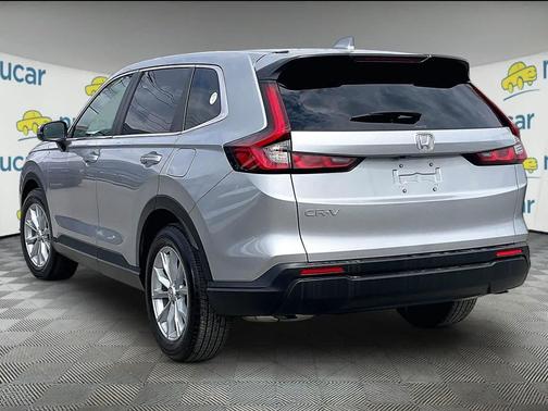 Solar Silver Metallic 2025 Honda CR-V EX AWD