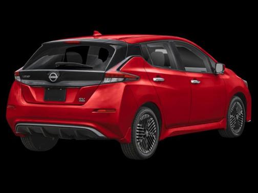 Scarlet Ember 2024 Nissan Leaf SV PLUS