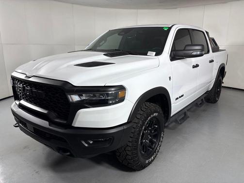 Bright White Clearcoat 2025 RAM 1500 Rebel