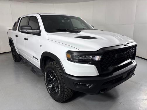 Bright White Clearcoat 2025 RAM 1500 Rebel