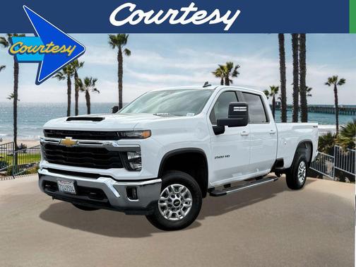 Summit White 2025 Chevrolet Silverado 2500 LT