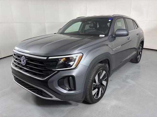 Gray 2024 Volkswagen Atlas Cross Sport 2.0T SE w/Technology