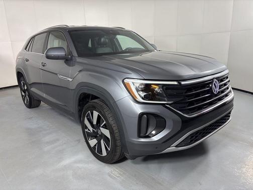 Gray 2024 Volkswagen Atlas Cross Sport 2.0T SE w/Technology