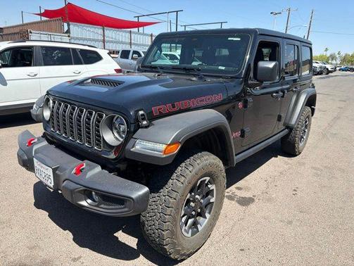 Black Clearcoat 2026 Jeep Wrangler Rubicon