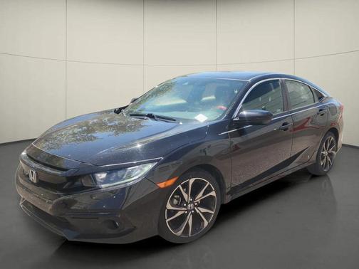 Platinum White Pearl 2022 Honda Civic EX