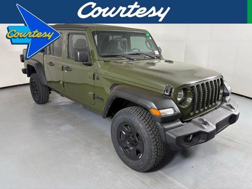 Sarge Green Clearcoat 2022 Jeep Gladiator Sport