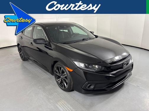 Crystal Black Pearl 2019 Honda Civic Sport