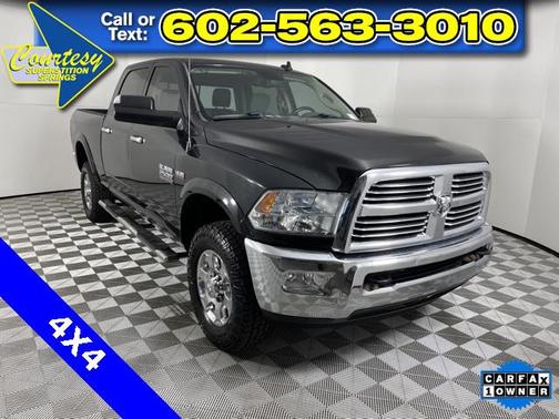 Brilliant Black Crystal Pearlcoat 2018 RAM 2500 Big Horn Crew Cab 4x4 6'4' Box