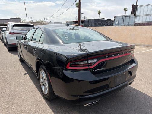 Pitch Black Clearcoat 2023 Dodge Charger SXT