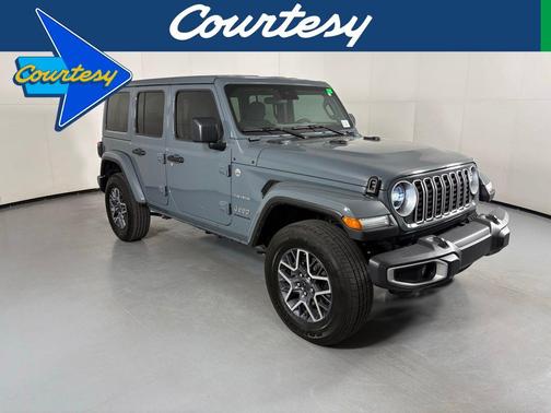 Anvil Clear Coat 2024 Jeep Wrangler 4-Door Sahara 4x4