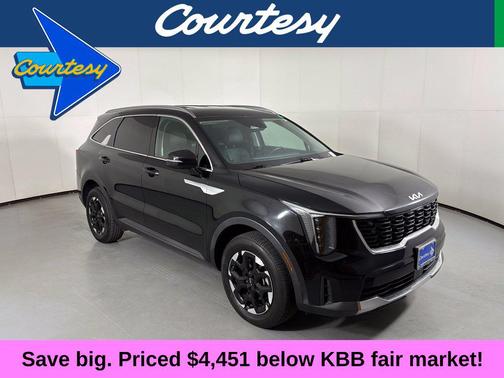 Ebony Black 2024 Kia Sorento S