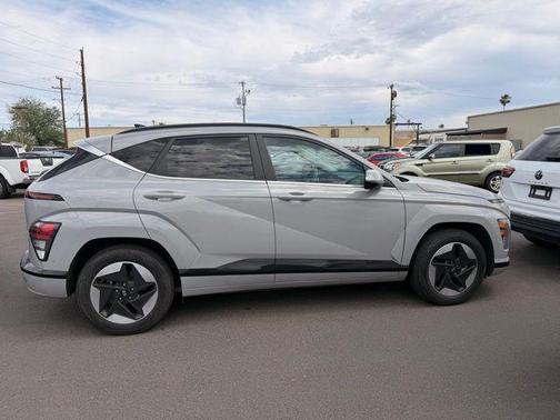 Cyber Gray Metallic 2024 Hyundai KONA EV Limited
