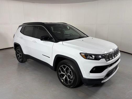 Bright White Clearcoat 2026 Jeep Compass Limited