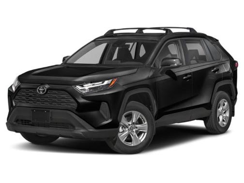 Midnight Black Metallic 2022 Toyota RAV4 XLE Premium