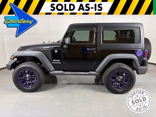 Black Clearcoat 2012 Jeep Wrangler Sport