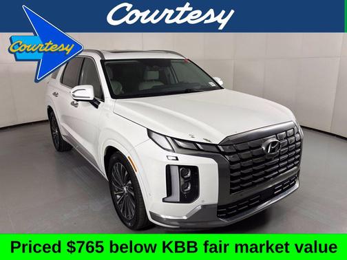 Hyper White 2023 Hyundai PALISADE Calligraphy