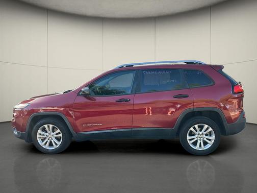 Deep Cherry Red Crystal Pearlcoat 2015 Jeep Cherokee Sport