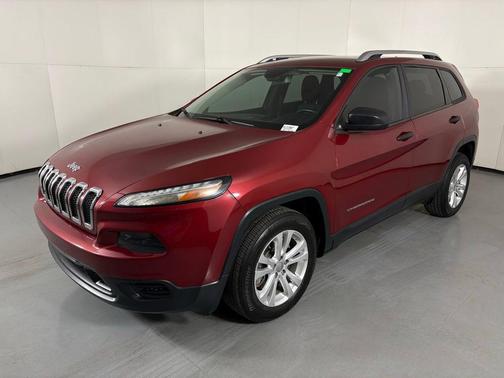 Deep Cherry Red Crystal Pearlcoat 2015 Jeep Cherokee Sport