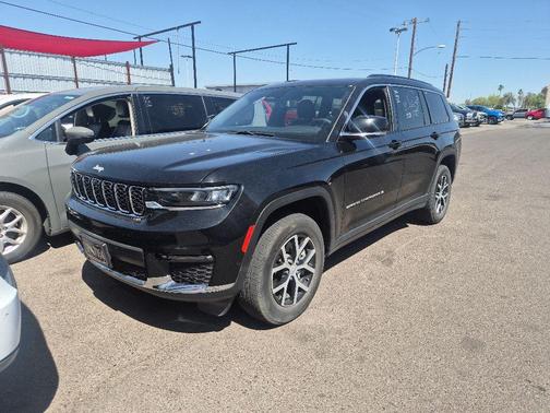 Diamond Black Crystal Pearlcoat 2024 Jeep Grand Cherokee L Limited