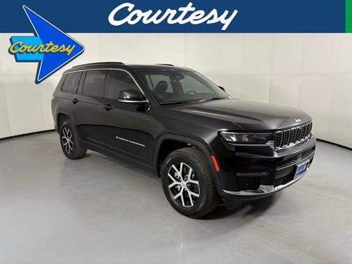 Diamond Black Crystal Pearlcoat 2024 Jeep Grand Cherokee L Limited