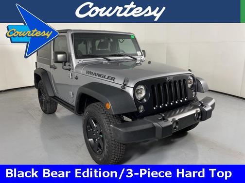 2016 Jeep Wrangler Black Bear