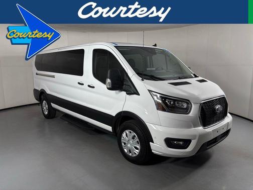 Oxford White 2023 Ford Transit-350 XLT